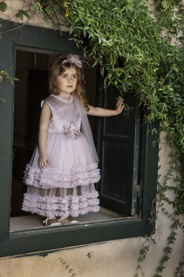 Φορέμα Βάπτισης BabyBloom κορίτσι σάπιο μήλο