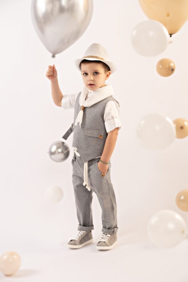 Κοστούμι Βάπτισης σετ Baby Bloom - Image 3